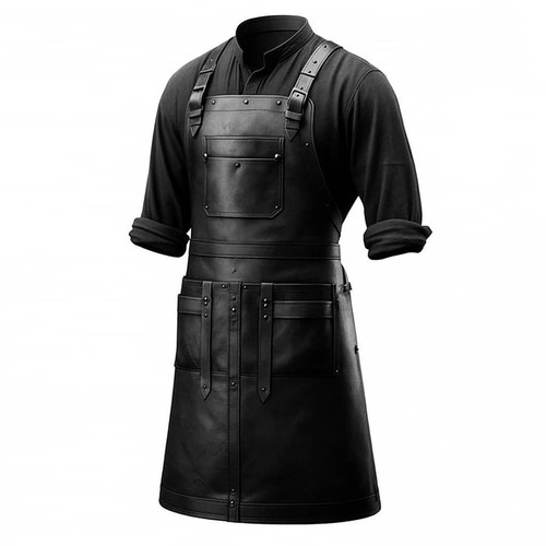Black cowhide full grain - black,