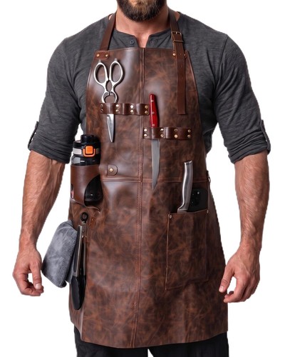 Leather work chef - work, cooking